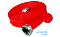 Coated single jacket fire hose / Herkules